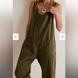 NWT Free People High Roller Jumpsuit, S